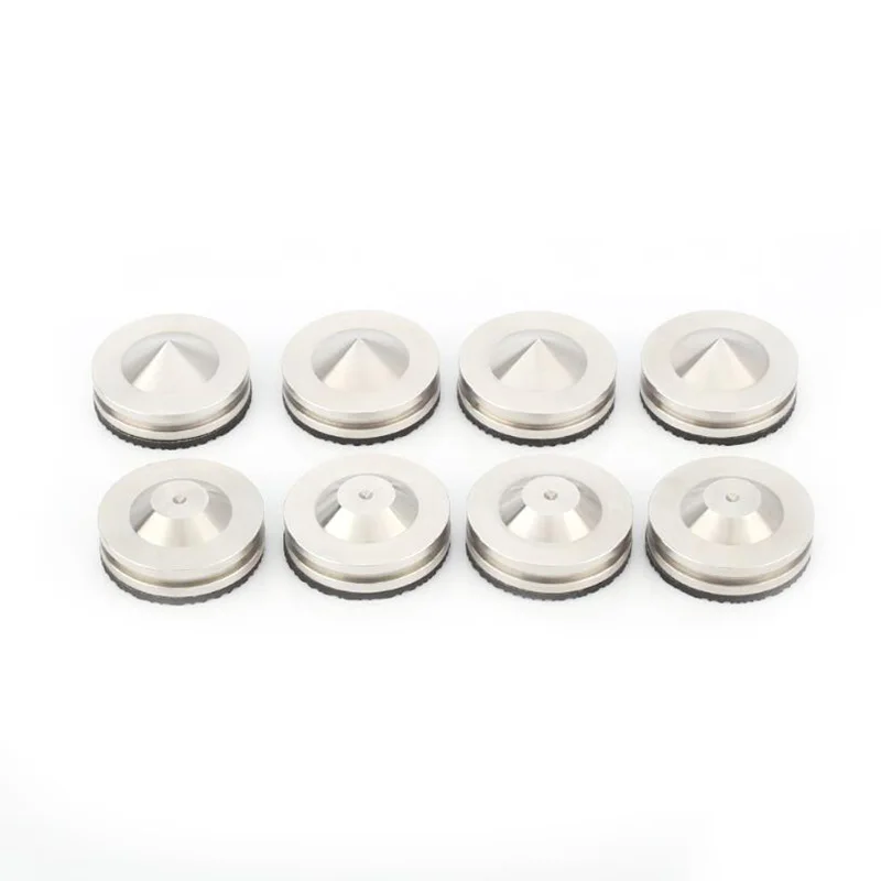 

4PCS ISF0006 27Mm Stainless Steel HiFi Audio Speaker Isolation Spike Stand Feet Pads Base