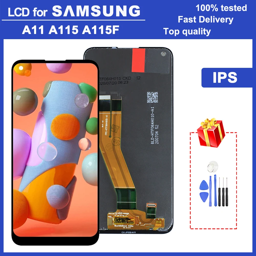 100% протестированный 6 4 &quotОригинальный A11 ЖК монитор для Samsung Galaxy A115F A115F/DS дисплей