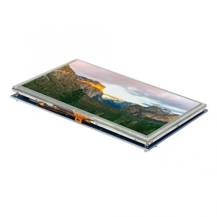 Портативный сенсорный экран монитор для Raspberry PI 5 дюймов HDMI lcd HD дисплей для Raspberry PI3 PI2/B