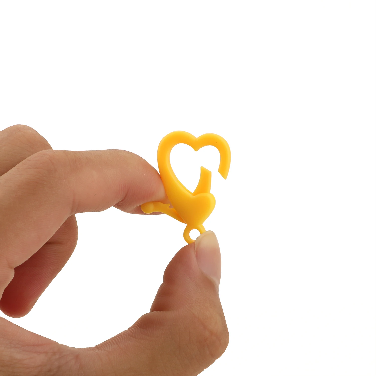 Карамельные цвета любовь сердце пластиковая пряжка карабин застежка для