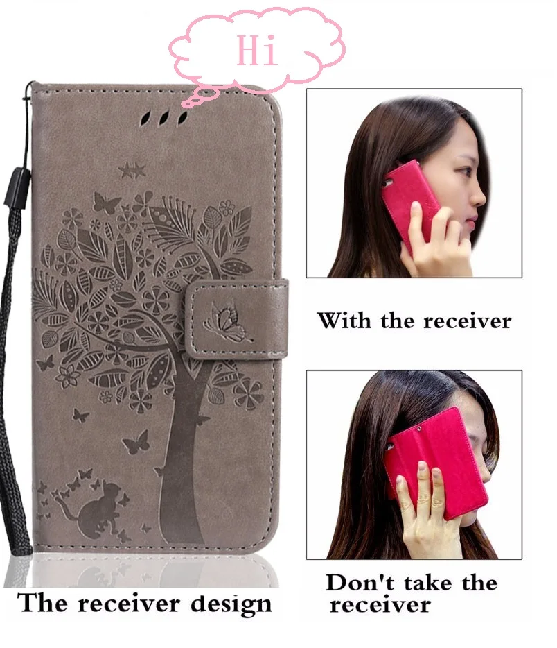 Роскошный флип-чехол на магнитной застежке с отделением для карт чехол Highscreen Easy L