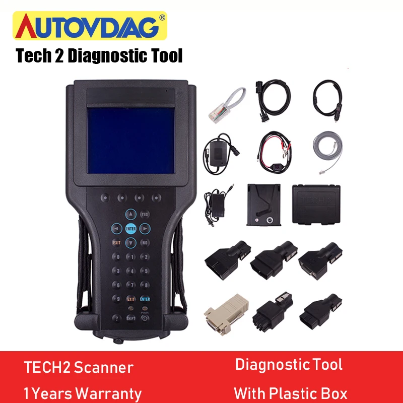 Для GM Tech2 автомобильный диагностический инструмент Obd2 сканер черный Tech 2 сканер для GM для SAAB для OPEL для SUZUKI для ISUZU для Holden