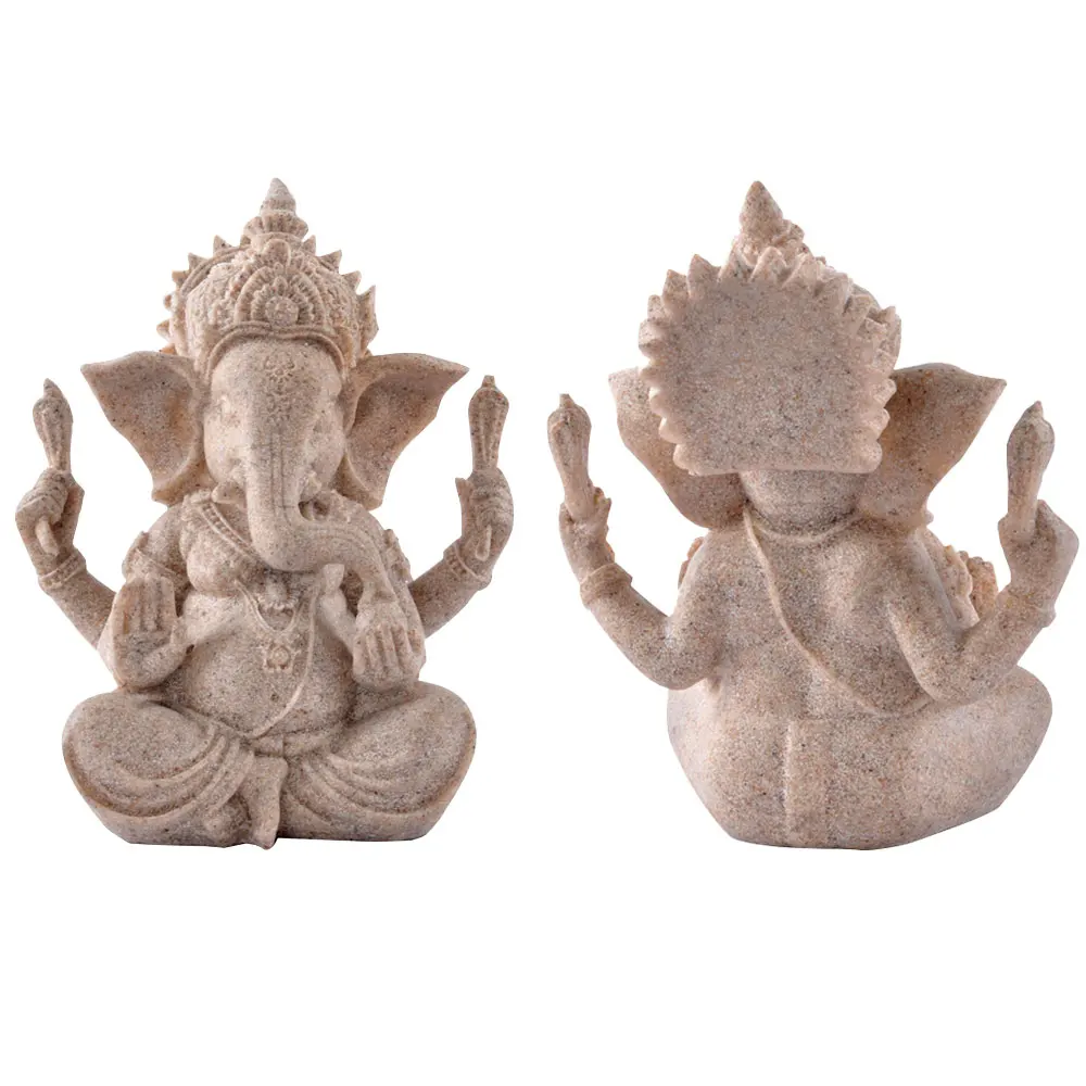 9 5 см (3 74 &quot) вес индийский бог Ганеш статуя фэншуй Скульптура натуральный