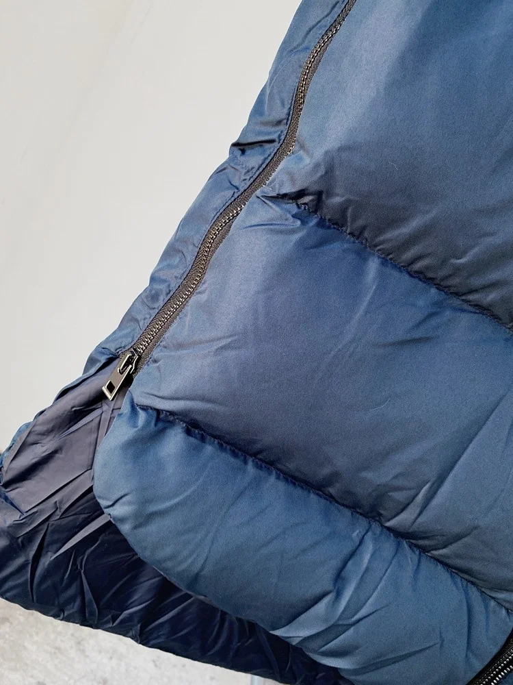 

Winter New Fashion All-match Warm Hat Long Over The Knee Cotton-padded Jacket