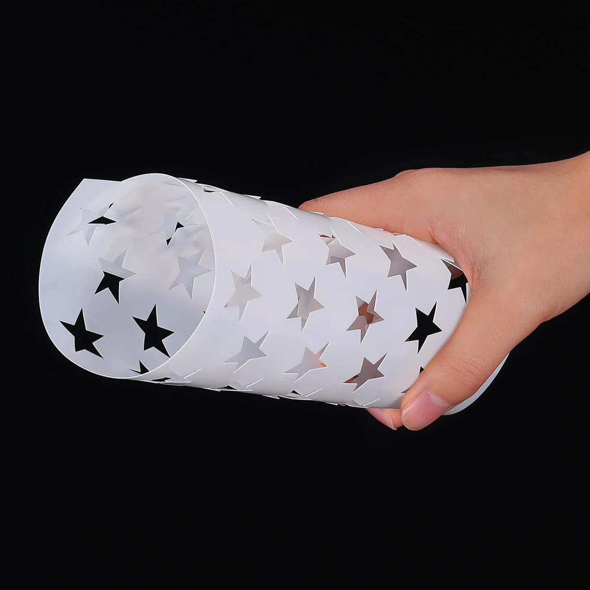 6Pcs Star Stencil 50 Stars American Flag Template for Painting on Fabric Paper Wood Wall Multiple Use | Канцтовары для офиса и