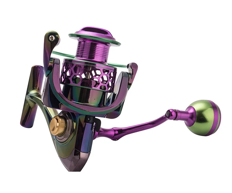 

Fishing Reel 1000-6000 Dazzle Spinning Wheel POWER HANDLE Metal Rocker Arm KNOB Bait Casting Reel Fishing Ship Trolling Reel