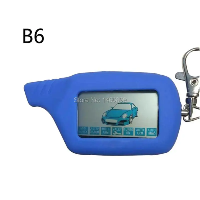 Брелок для ключей с ЖК дисплеем B6 + силиконовый чехол русской версии Twage Starline