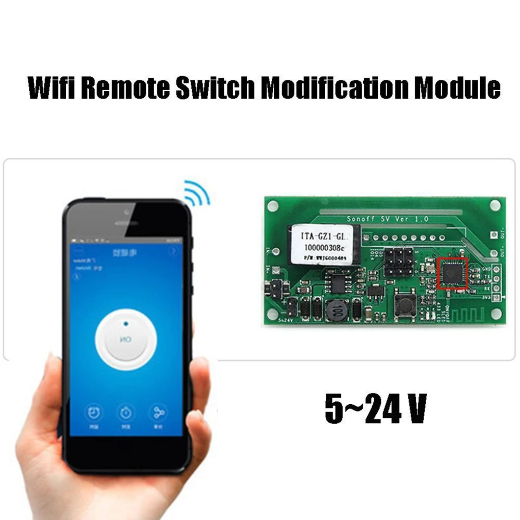 SONOFF SV Безопасный модуль беспроводного переключателя для IOS/Android Smart Home|Модули