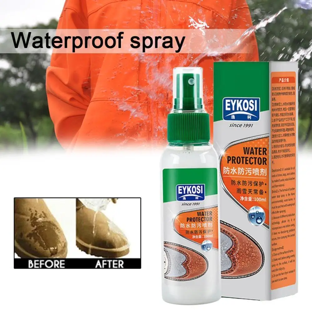 100 мл универсальный для обуви практичный жидкий пятноотталкивающий Невидимый
