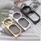 Кольцо в стиле хип-хоп из цинкового сплава с тремя пальцами