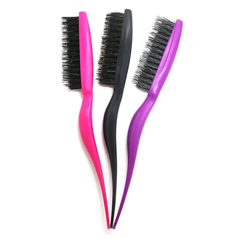 1PCS Professional Modeling Comb Hair Care Massage Detangle Hairbrush For Salon Hairdressing Styling Tool Random Colors - купить по