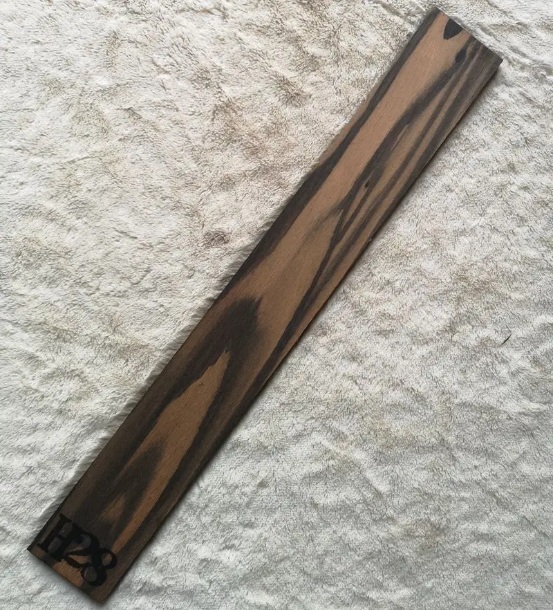 afrikanische gestreiften muster ebenholz für klassische gitarre elektrische gitarre akustische gitarre ukulele griffbrett diy gitarre griffbrett