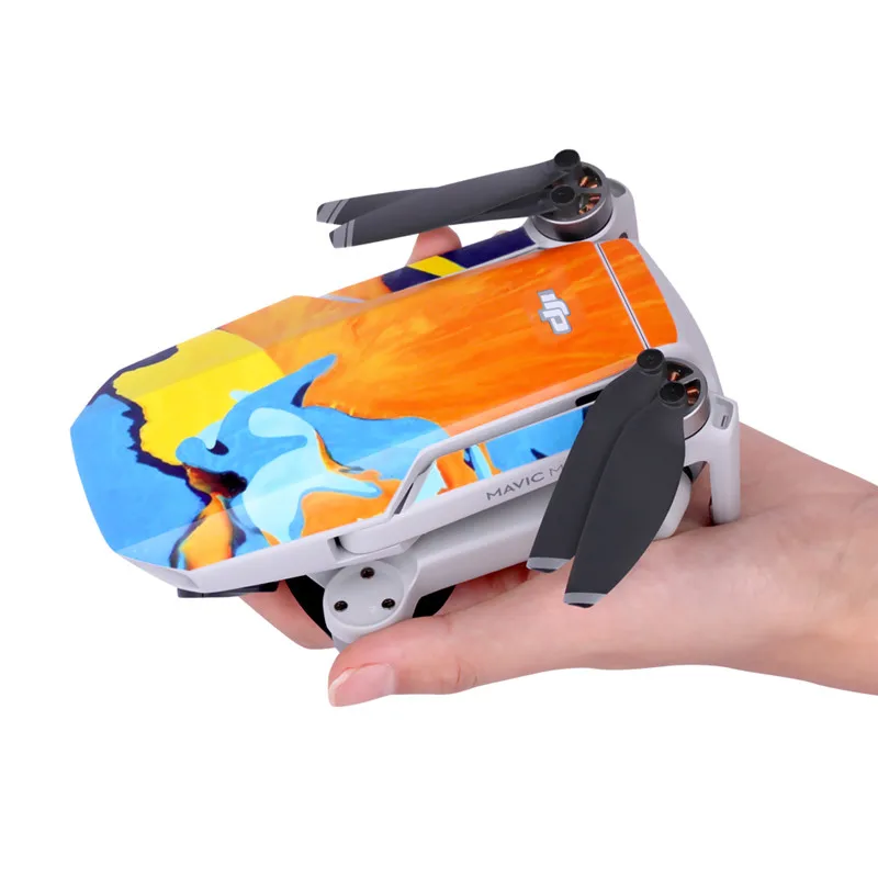 Красочные ПВХ наклейки для DJI Mavic мини Водонепроницаемый кожи Drone средства ухода