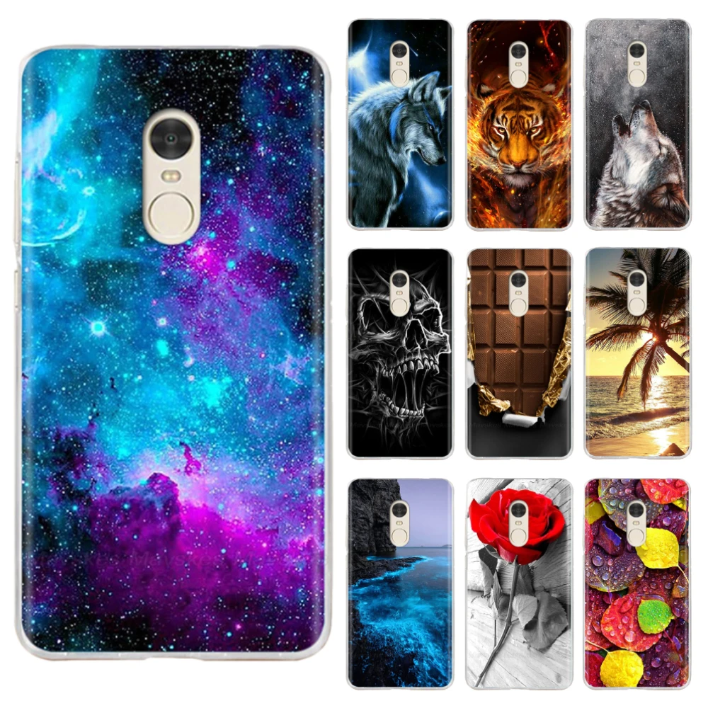 

Phone Case for Xiaomi Redmi Note 4 Cover Case Soft Silicone Case For Xiaomi Redmi Note 4X Case Cover for Redmi Note4 4X Coque
