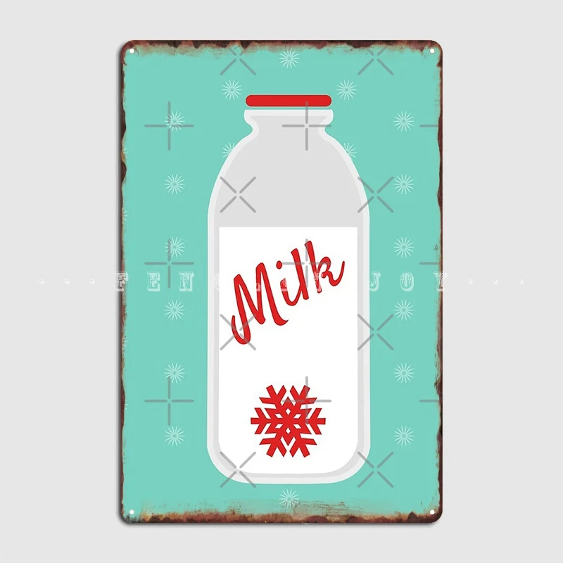 

8 Maids A Milking Metal Sign Garage Decoration Cinema Kitchen Mural Personalized Tin Sign Poster