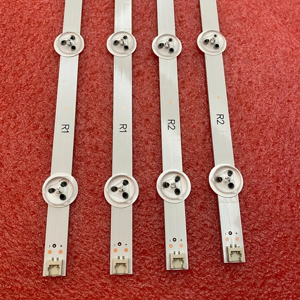 8 шт. светодиодный фонарь для TOSHIBA 42L6453B 42L6453DB 42PFH5209 42PFT6309 42”V14 DRT R1 L1 R2 L2 6916L 1588A 1589A 1590A