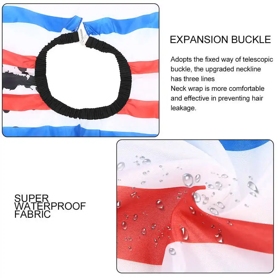 

Professional Hairdressing Apron Barber Shop Hair Salon Hairdressing Soft Hair Dyeing Cape Gown Hair Hairdressing Supplies