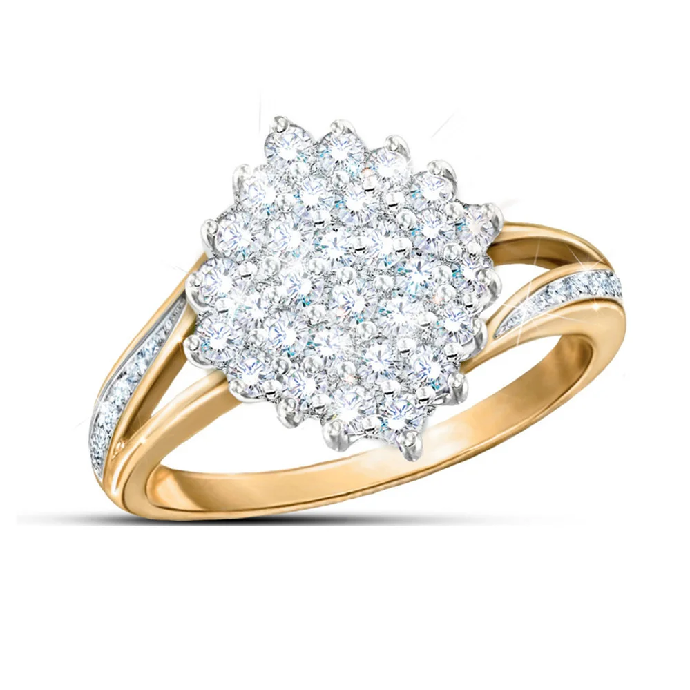 

Trendy Fashion Classic Shining Valentine's Day Romantic Women's Holiday Gift Ring Jewelry Jewelry Wholesale