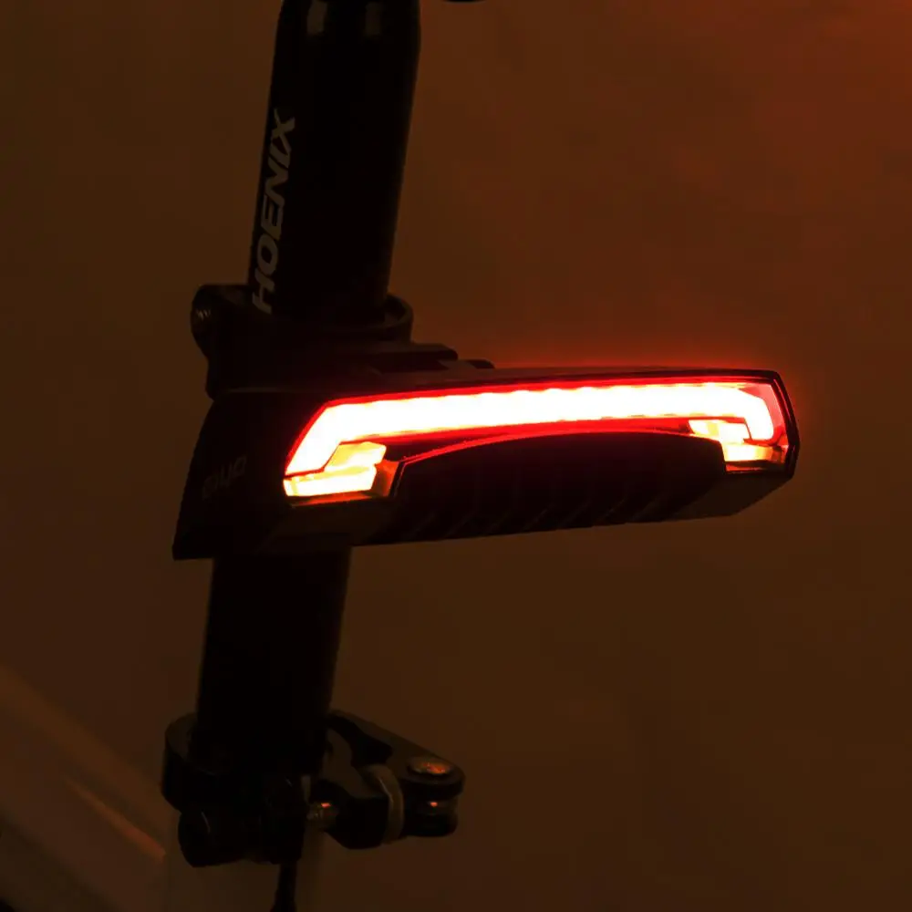 Беспроводной велосипедный задний сигнальный светильник лазерная задняя лампа