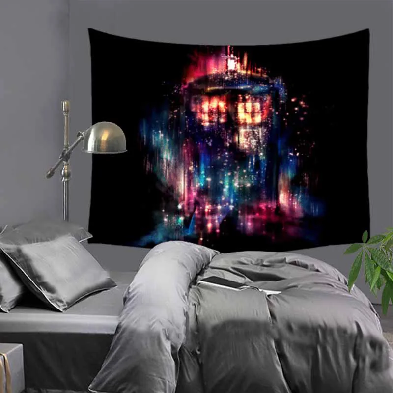 Гобелен Moon Eclipse с принтом Луны художественный ковер гобелен пейзажем домашний