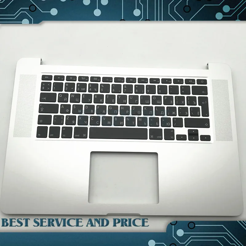 Новая испанско-русская клавиатура с подсветкой для macbook Pro Retina A1398 Late 2013 2014 ME293 ME294 UK