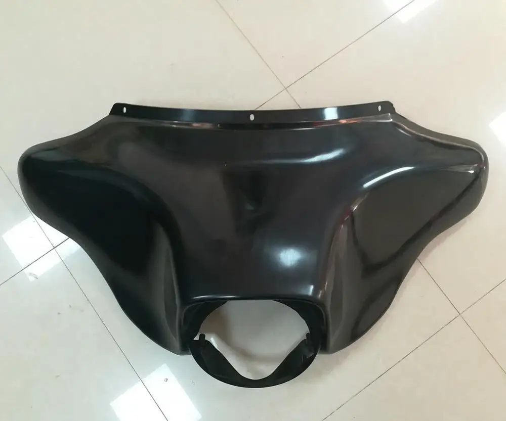 ZXMT мотоциклетный внешний передний обтекатель летучая мышь для Harley Davidson 1996-2013 Неокрашенный Черный HD 96 13