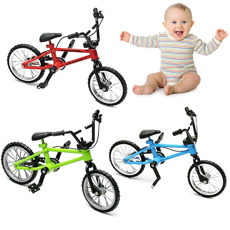 Креативный мини палец игрушечные велосипеды Bmx на новый год для детей игрушки