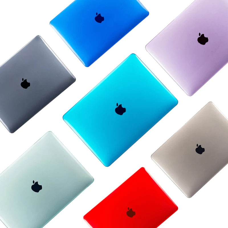 Прозрачный матовый чехол для Apple Macbook Air Pro Retina 11 12 13 3 15 16 дюймов 2020 нового Pro13 A2251 A2289