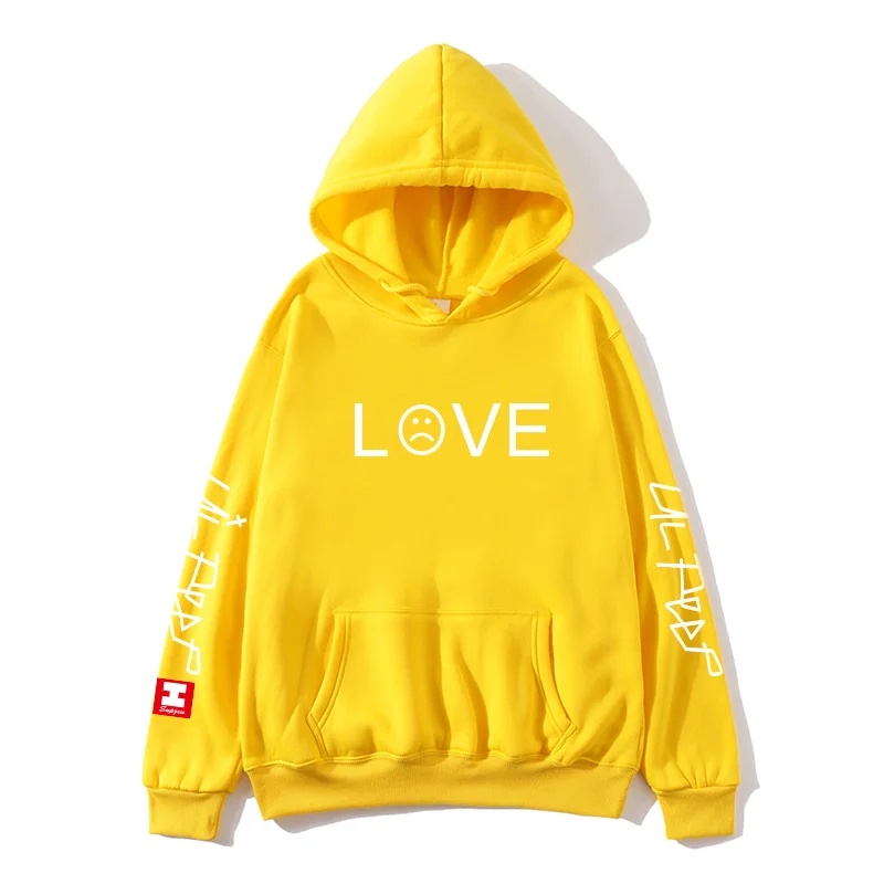 

Lil Peep Hoodies Hell Boys Lil.Peep Men's/Women's Hooded Pullover 2020 Men/women Sudaderas Cry Baby Hood Hoddie Sweatshirts Love