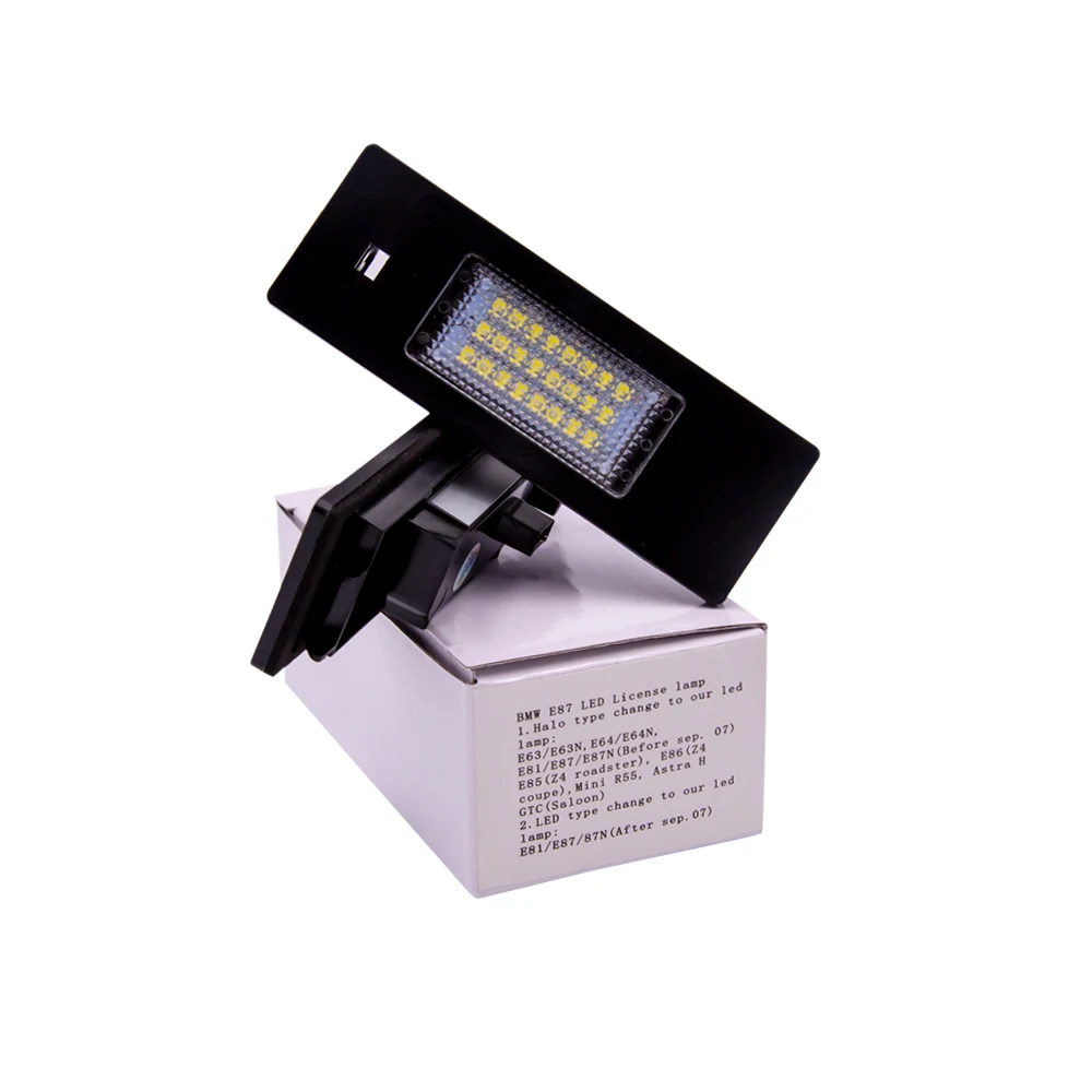 Автомобильный светодиодный светильник с номерным знаком Canbus 2 шт. 63267165735 63267193294