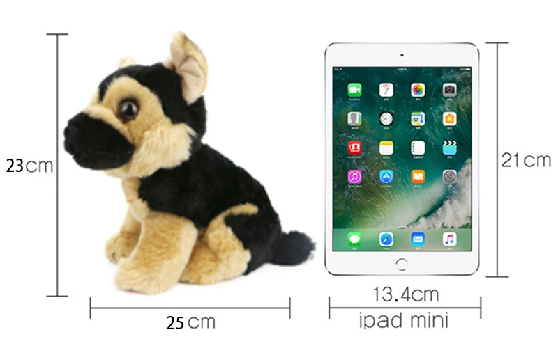 Игрушечная собака Аврора породы с длинной шелковистой курткой длинная плюшевая