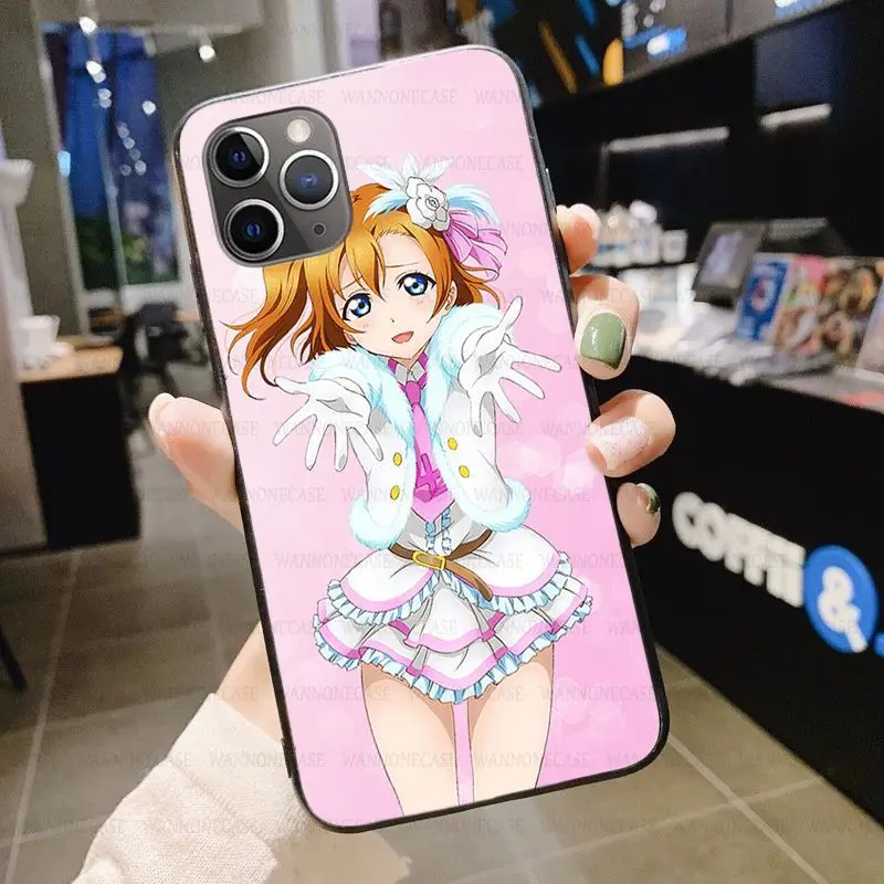 Чехол для телефона черный мягкий чехол iphone 11Pro 5s 6s 7 8plus x xs xr xsmax | Мобильные