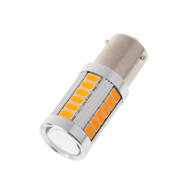 DC 12V BAU15S PY21W 150 градусов 33 SMD 5630 желтый Автомобильный светодиодный сигнальный