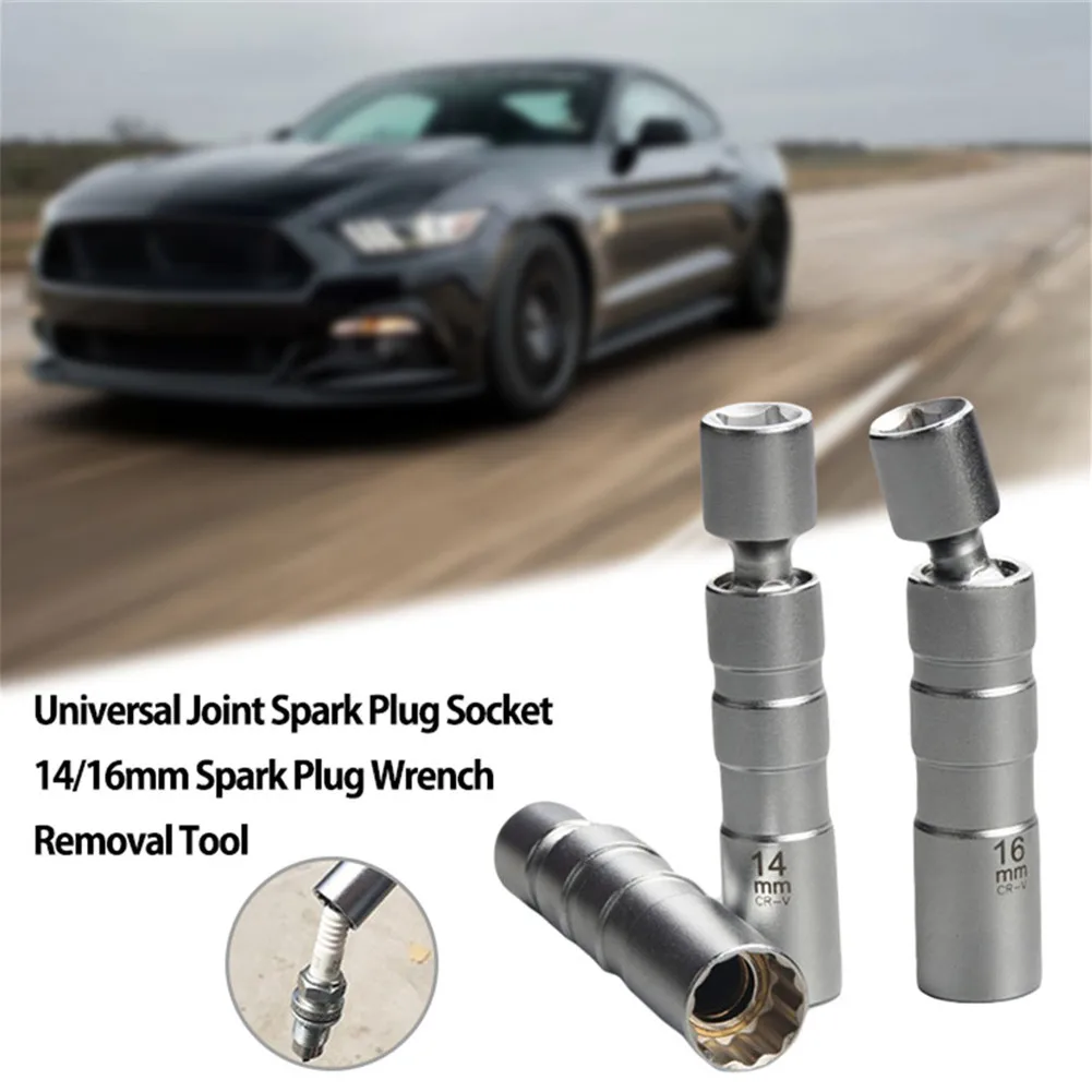 

14 or 16mm Point Remover Wrench Spark Plug Socket Thin Wall 3/8" Drive For BMW For Mercedes For Nisan Benz