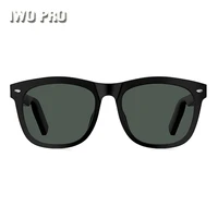 iwo pro 2021 new e9 bluetooth smart glasses call stereo music glasses game navigation loda solution waterproof uv sunglasses