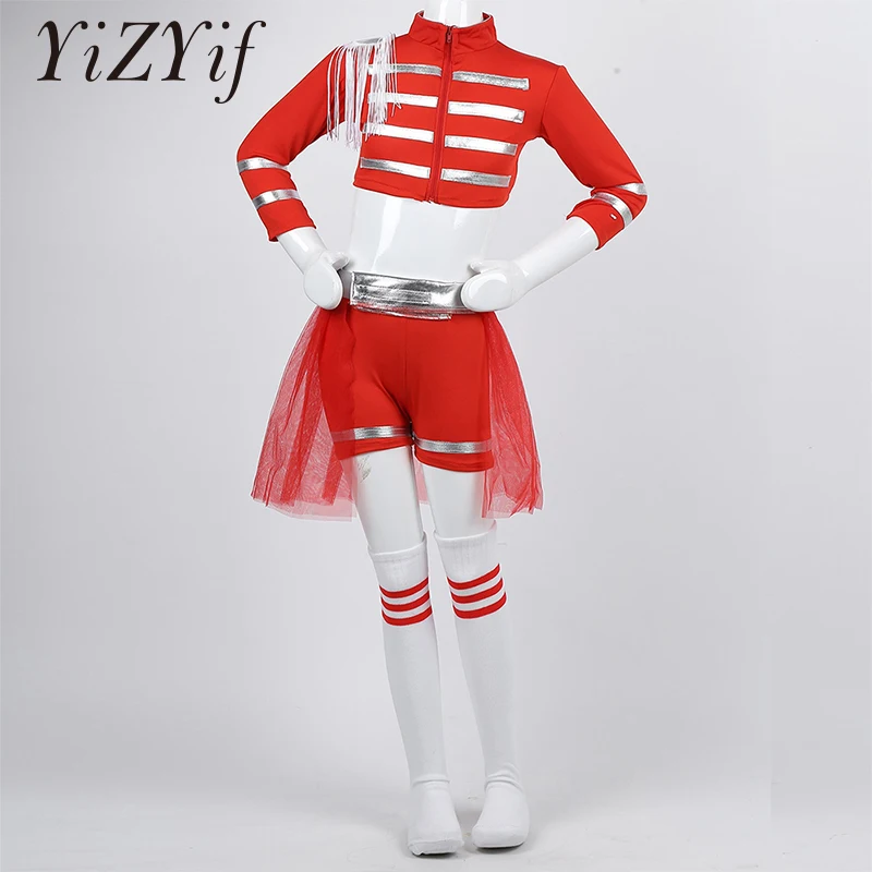 Девушки черлидинг современный танец джаз хип хоп костюм косплей маскарадный