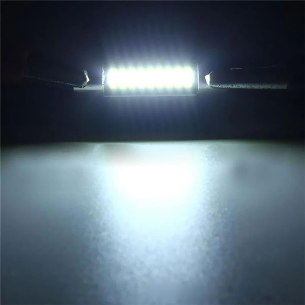 4X холодный белый 29 мм 4014 9SMD LED гирлянда свет Рабочая лампа для чтения лампы |