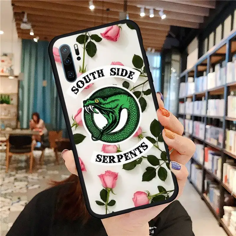 

Riverdale Southside Serpents Phone Case For Huawei honor Mate P 9 10 20 30 40 Pro 10i 7 8 a x Lite nova 5t