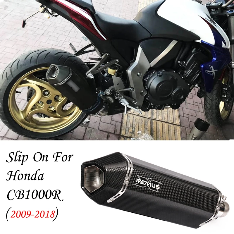 Слипоны для Honda CB1000R 2009-2018 выхлопная система мотоцикла среднее соединение трубы