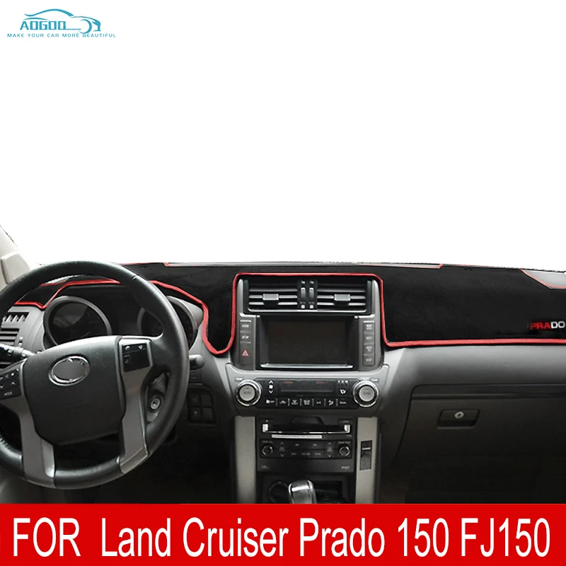 

For Toyota Land Cruiser Prado FJ150 2010-2019 2020 Car Dashboard Cover Mat Sun Shade Pad Instrume Panel Carpets Aut Accessories