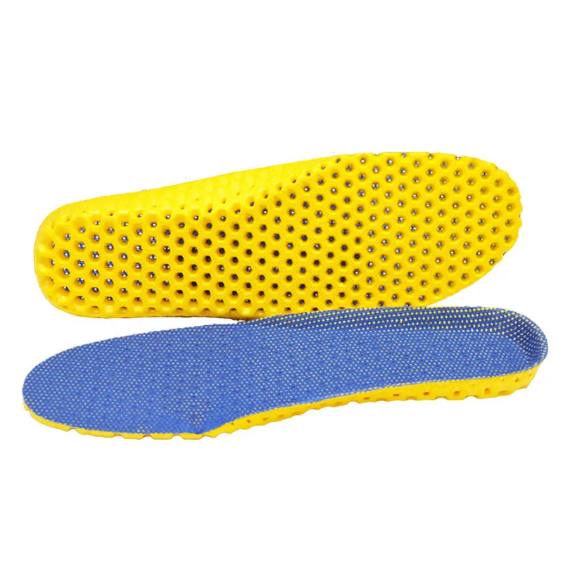 Royal Blue 1 пара кроссовок, толстые стельки для ухода за ногами, пятки, спортивные стельки для бега, амортизирующие стельки, ортопедические стельки - Цвет: Royal Blue