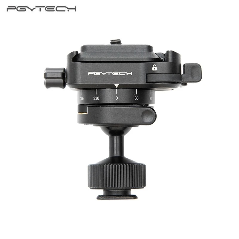 

PGYTECH SNAPLOCK MINI REVERSE BALL HEAD For Panoramic action camera selfie stick Vlogging Mantispod Tripod gopro/insta360