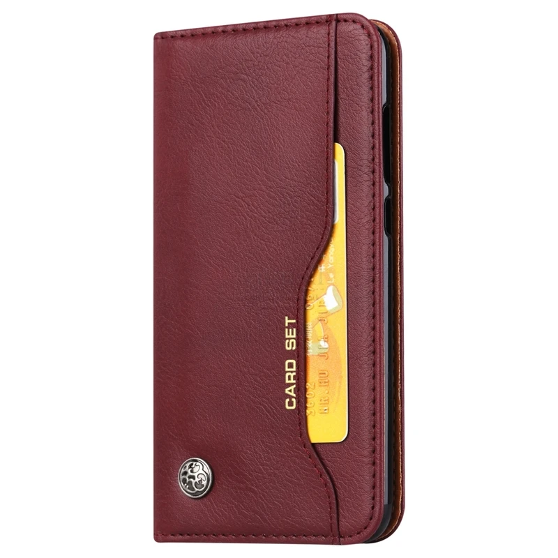 Wine Red Роскошный винтажный замшевый кожаный флип-чехол для huawei Honor 9 lite 20S 20 Чехол-кошелек с подставкой для карт Магнитный чехол-книжка Классический чехол для телефона - Цвет: Wine Red