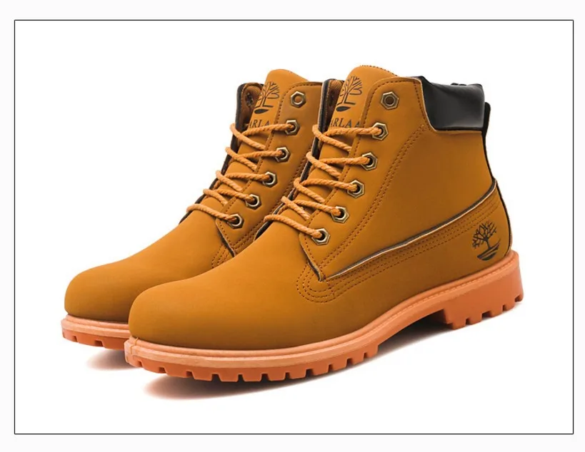 Hot Selling Men's High-top Martin Boots The Latest Winter British Fashion Trend Work Shoes |