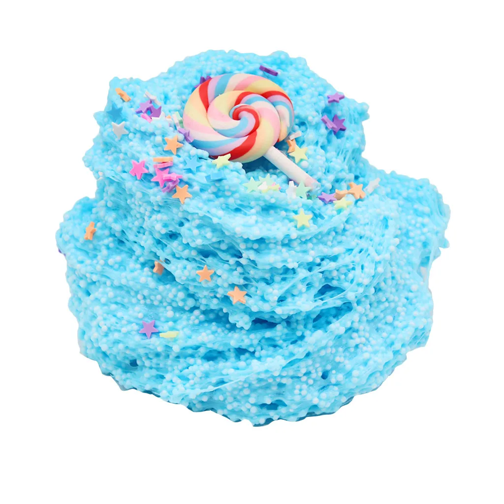 DIY искусственный слайм в виде облака Ароматизированная игрушка для снятия