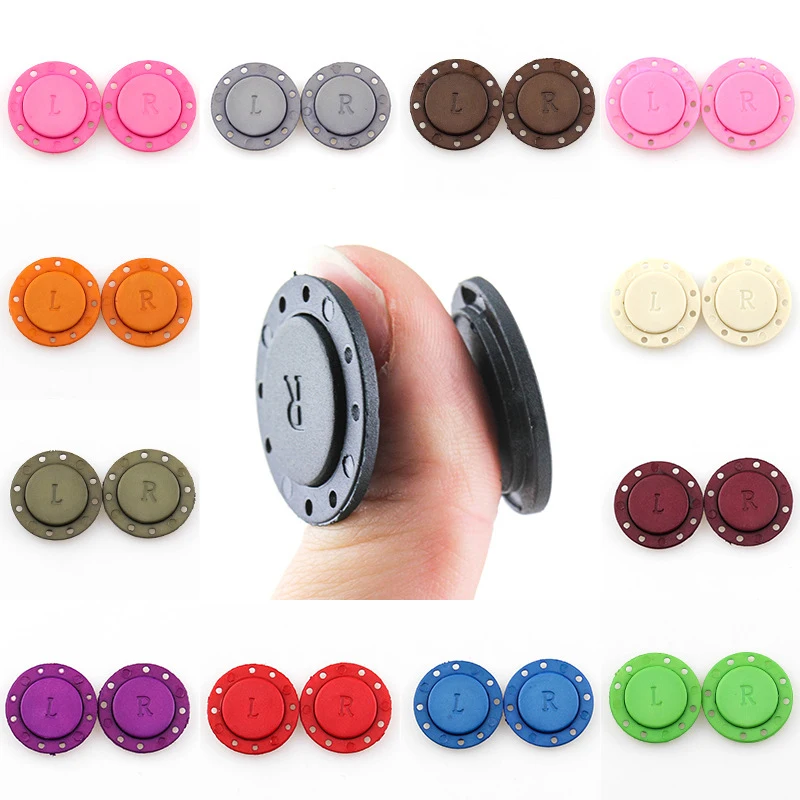 Набор невидимых магнитных застежек на кнопках сумочка кошелек сумки швейные