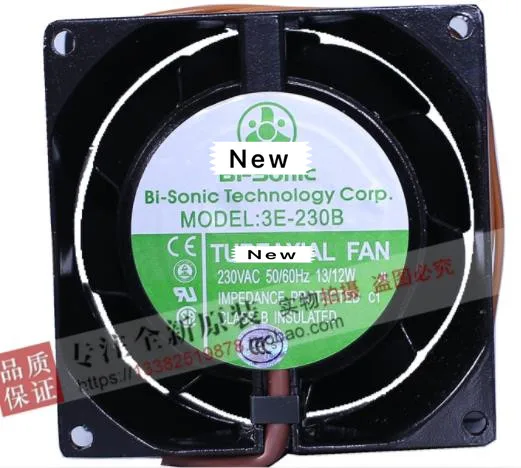 

3E-230B brand new original axial fan 8038 AC220V full metal high temperature axial fan