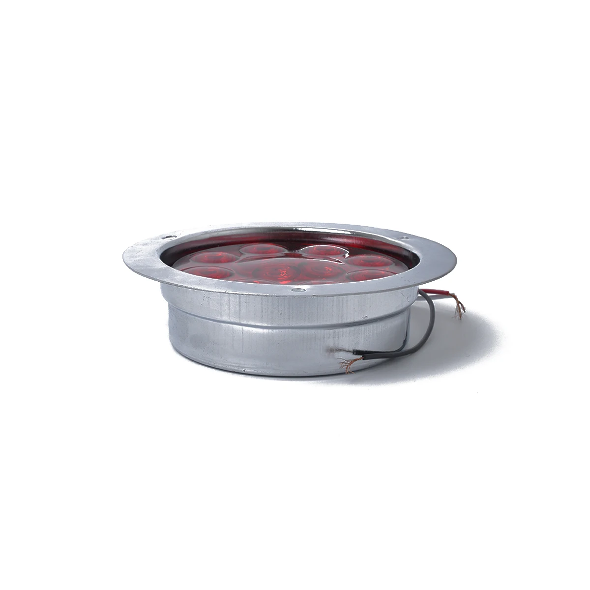 

12 LED Red Round Reverse Brake Turn Signal Rear Tail Light Trailer RV for Truck 24V