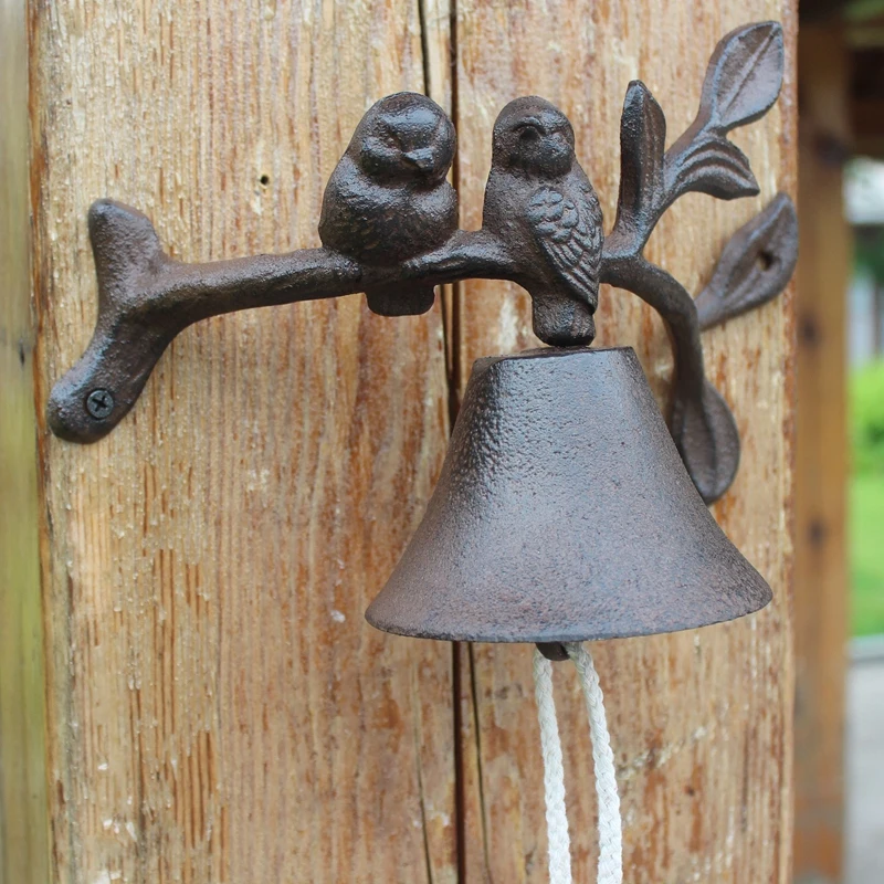 Европейский стиль промышленный Ретро Ностальгический сад чугунный дверной