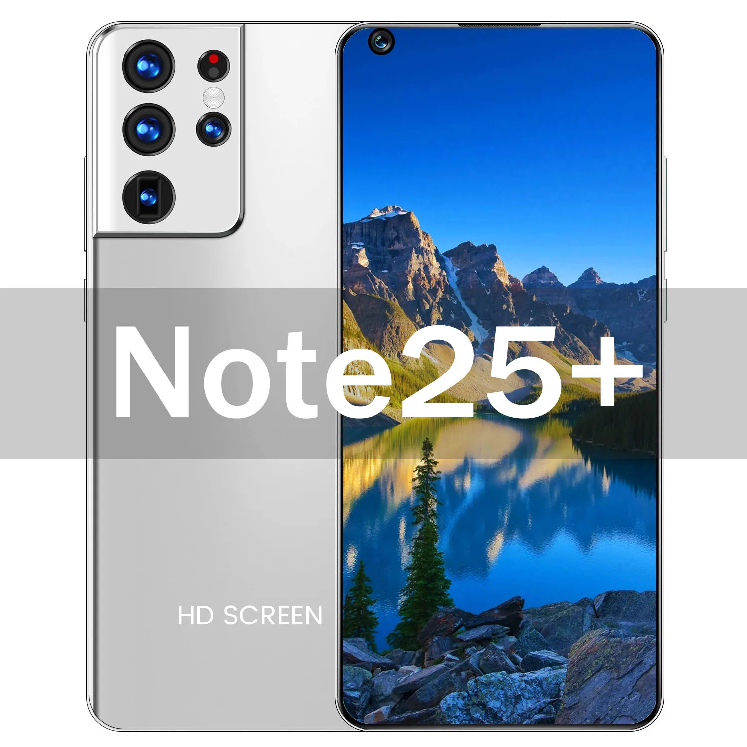 

Global Version Galxy N25+ Smartphone 8 256/512 GB FullScreen Android 10.0 Face ID Dual Camera 4G Smart Mobile Cell Phone